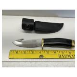 Scheels Fixed Blade Knife W Gut Hook!