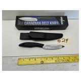 COLD STEEL CANADIAN BELT KNIFE!!