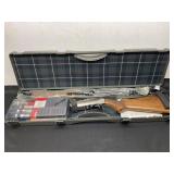 Benelli 828U Silver O/U 12 Gauge Shotgun