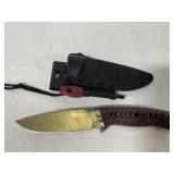 Buck Knife W/Sheath, 9 ï¿½