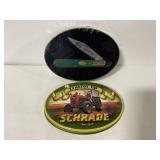 Schrade Tractor Up Knife in a Collectors Tin