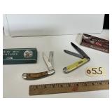 BEAR MGC/ CASE POCKET KNIFE SET!