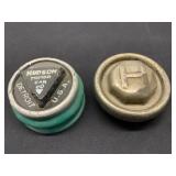 Vintage Hudson Motor Car Hubcaps, 1920s