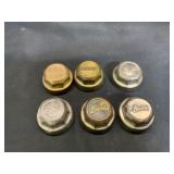 Six Buick Antique 1910 to 1930 Hubcaps