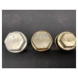 Vintage 1910s-1920s Studebaker Hexagonal Grease Ca