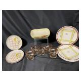 Dinnerware and Glassware Set