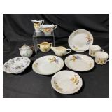 Martha Washington and Lefton Ceramic Dish Set