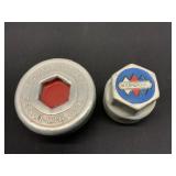 Vintage Packard Motor Cap and International Cap