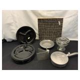 VTG Silent Butler Aluminum AshTray, Black Amethyst