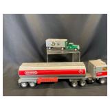 Conoco Toy Tanker and Coin Bank Set