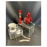 Miniatures, Engine Model, Cup, and Shells
