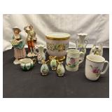 Porcelain Figurines and Vases