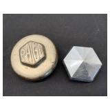 Vintage Paige Hubcap and Hex Cap