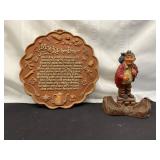 Kitchen Prayer Wall Hanging and Hobo Pipe Holder