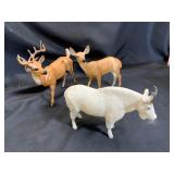 Three Animal Figurines
