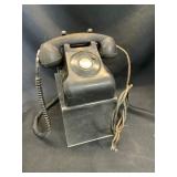 Black Rotary Dial Telephone, Early Design