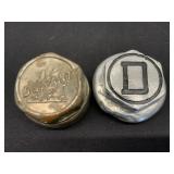 Vintage Durant Motors Hub Grease Caps
