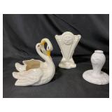 VTG McCoy Vase, Camark Swan Vase