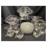 Clear Glass Dishware Collection, Includes Heisey