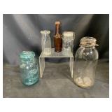 Glass Bottles and Jars Collection