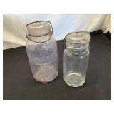 Vintage Glass Canning Jars