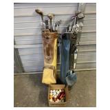 Two Golf Club Sets with Accessories