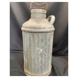Vintage Columbian Steel 5-Gallon Oil Can