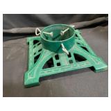 Green Cast Iron Christmas Tree Stand
