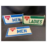 Conoco Restroom Signs