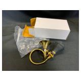 Brass Double-Curve Bicycle Horn