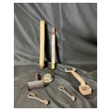 Industrial Tools and Thermometer