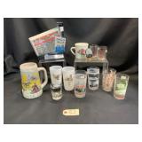 Collectible Glassware and Mugs