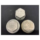 Vintage Essex Motors Hubcaps, 1920s