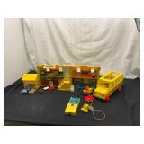 Fisher-Price Play Family House and Bus