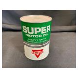 Vintage Conoco Super Motor Oil Can