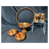 Copper and Ceramic Decorative Items