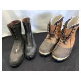 Two Pairs of Cold Weather Boots