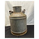 Vintage Butler Mg Co. Five Gallon Oil Can.