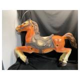 Vintage Blow-Mold Rocking Horse Toy