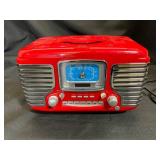 Crosley Model CR612 Red Retro Radio
