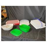 Plastic Storage and Kitchen Items