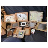 Picture Frames and Butterfly Art