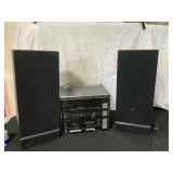 Stereophonic Audio System with Speakers