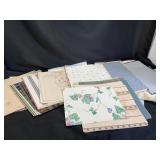 Two Boxes of Scrapbooking Paper