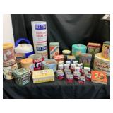 Vintage Food Tins and Containers