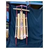 Flexible Flyer III Wooden Snow Sled