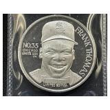 1 Oz. Silver Frank Thomas 1993 MVP Round