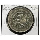 1961 Mexico UN Peso Silver Round