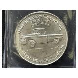 1 Oz. Silver Chevy GMC Pickup Round