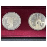 1983-84 2-Pc. Silver Proof Set XXIII Olympics